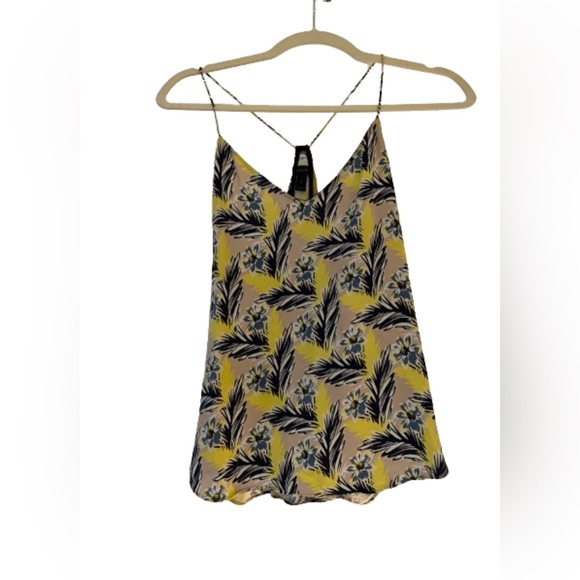 J Crew Carrie Cami Spring Meadow Silk Top - Picture 5 of 5